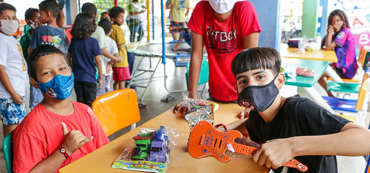 Ação social ocorreu na escola Ximenes Prado no bairro Nova Teresina