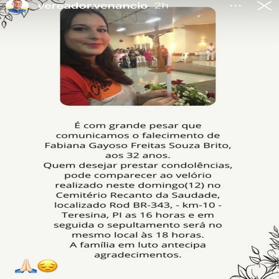 Advogada Fabiana Gayoso é encontrada morta em Teresina