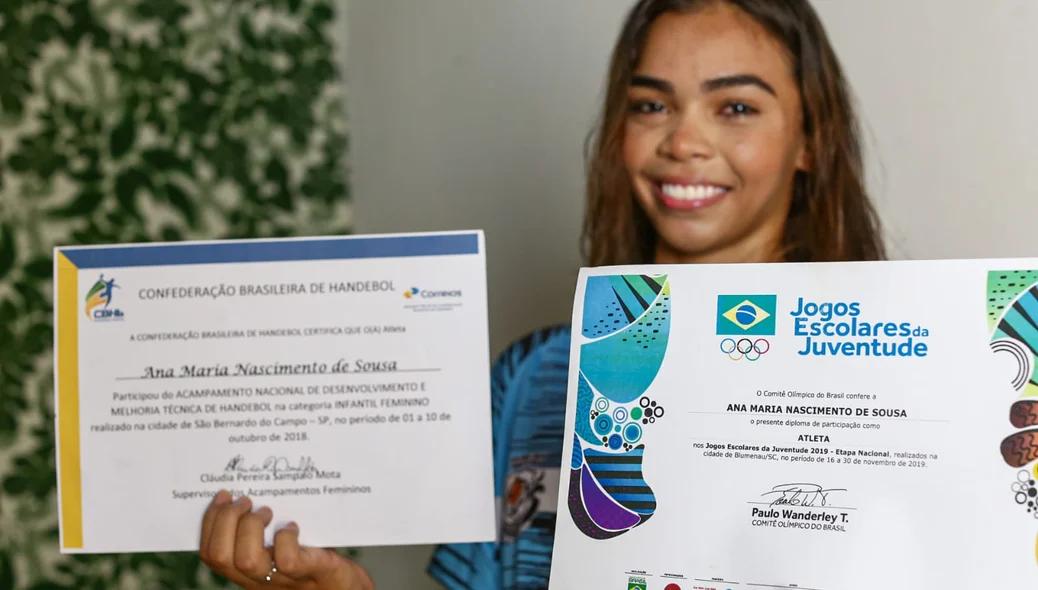Ana Maria Nascimento, atleta do Júlia Nuners/GHC