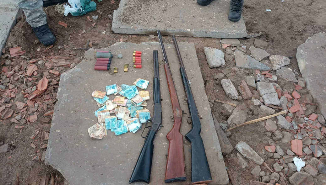 Armas apreendidas