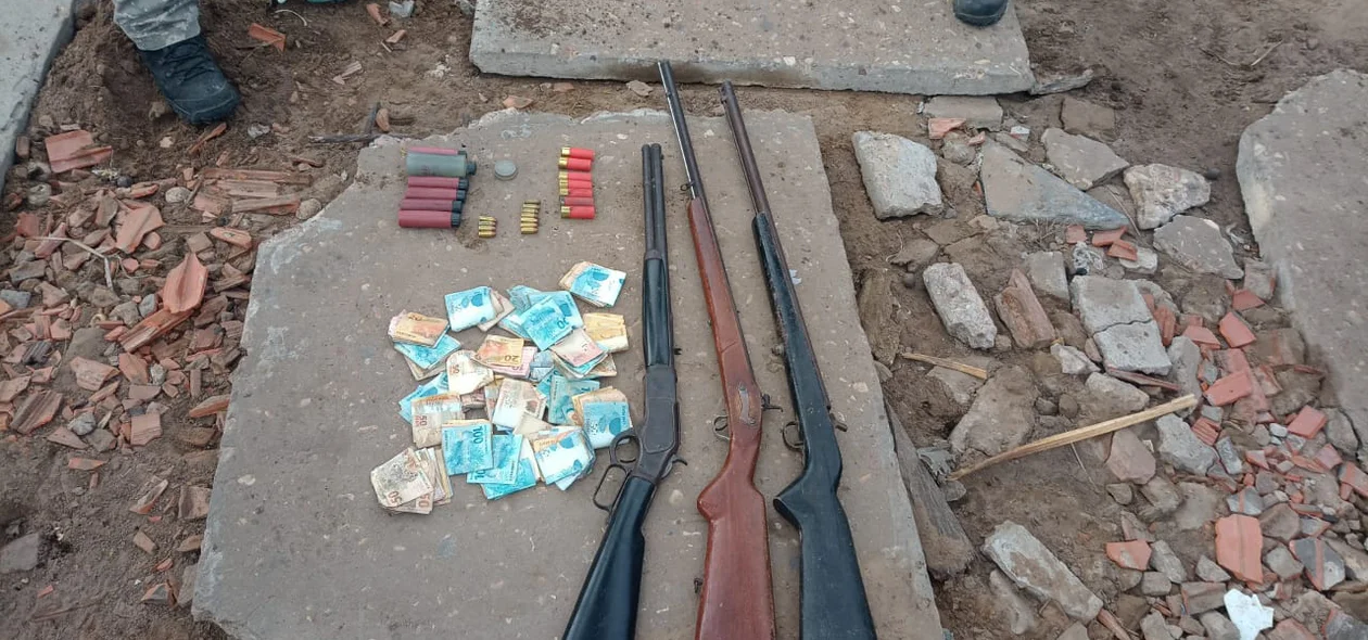 Armas apreendidas