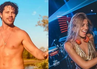 Ator José Loreto e sua namorada, a Dj Bruna Lennon
