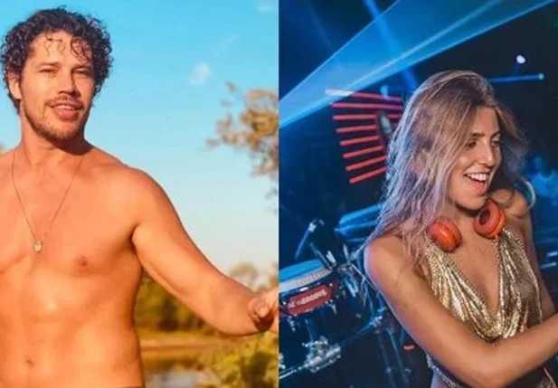 Ator José Loreto e sua namorada, a Dj Bruna Lennon