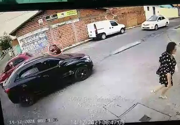 Briga de trânsito em Teresina