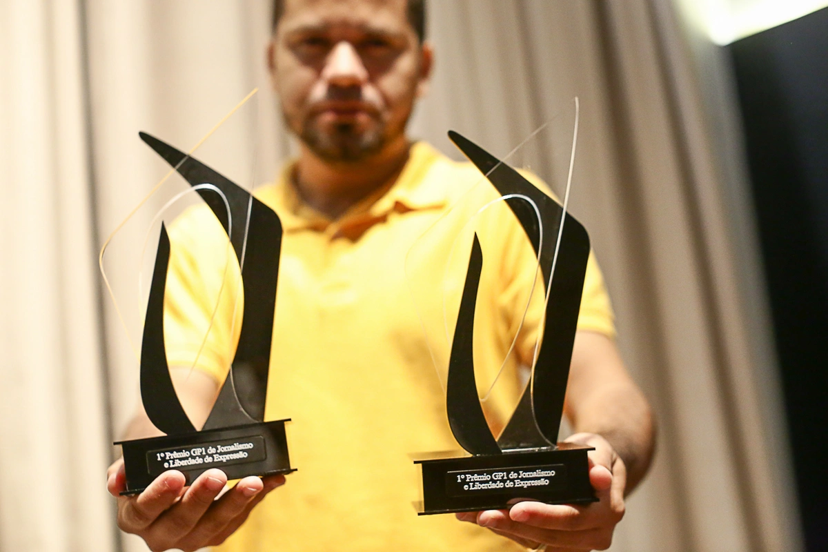 Brunno ganhou 2 prêmios de jornalismo
