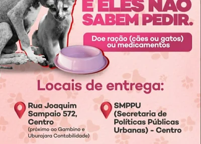 Campanha "A fome dói e eles não sabem pedir"