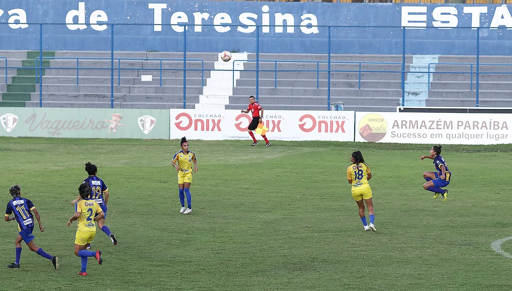 Chute que resultou no gol