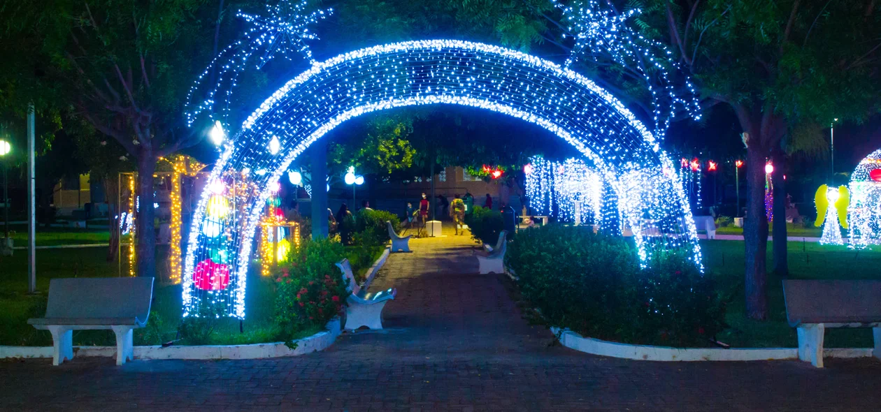 Decoração de Natal em Joaquim Pires