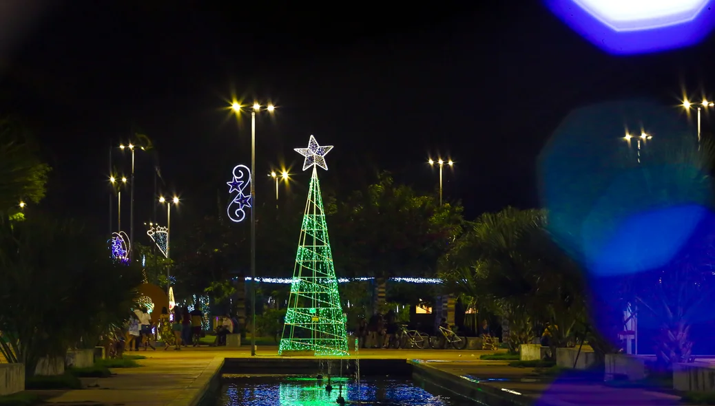 Decoração natalina de Teresina