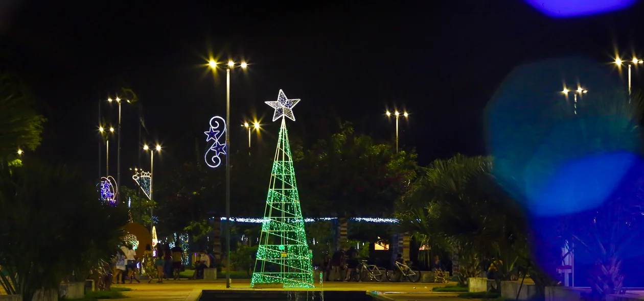 Decoração natalina de Teresina