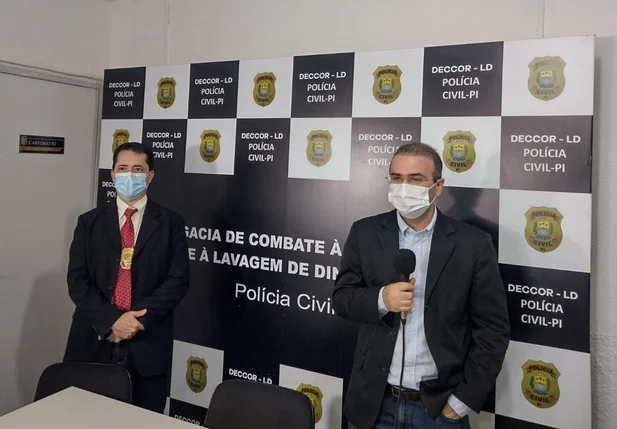 Delegado Denis Sampaio e Ferdinando Martins