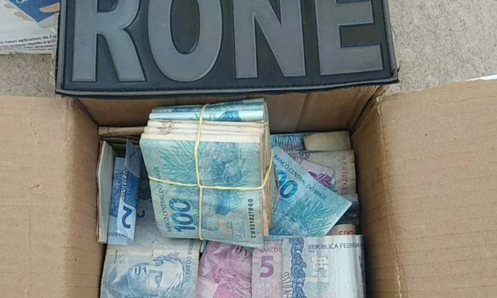 Dinheiro apreendido