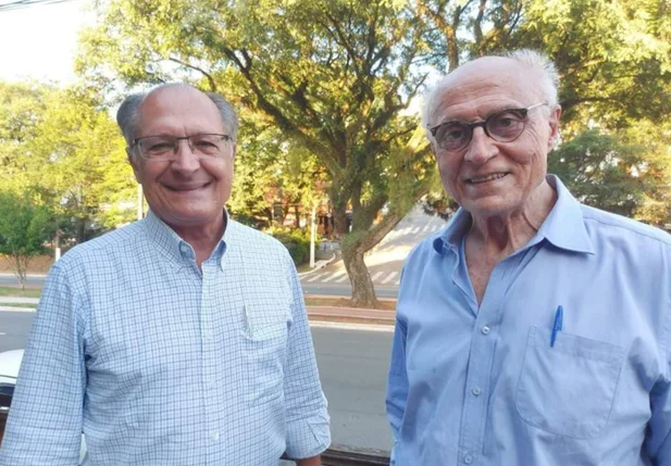 Eduardo Suplicy e Geraldo Alckmin