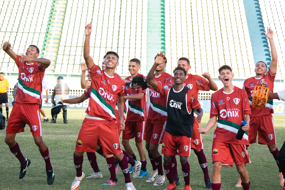 Equipe comemora vaga inédita nas finais da Copa do Nordeste sub-20.