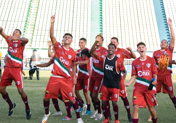 Equipe comemora vaga inédita nas finais da Copa do Nordeste sub-20.