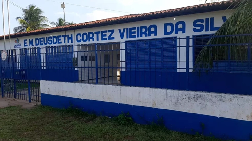 Escola onde ocorreu o crime no Maranhão