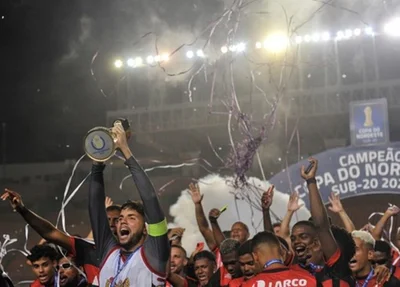 Esporte Clube Vitória é hexacampeão da Copa do Nordeste sub-20.