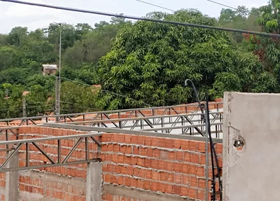 Estrutura de onde a vítima caiu