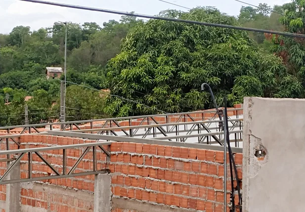 Estrutura de onde a vítima caiu