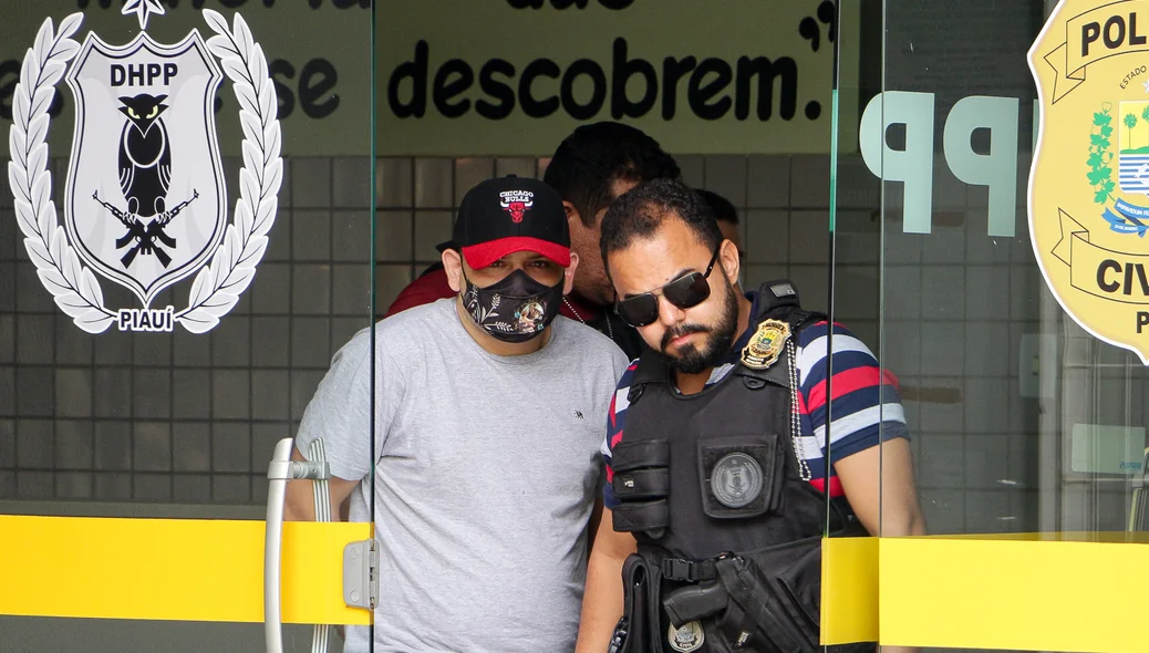 Felipe Anderson Seixas de Araújo foi preso pelo DHPP