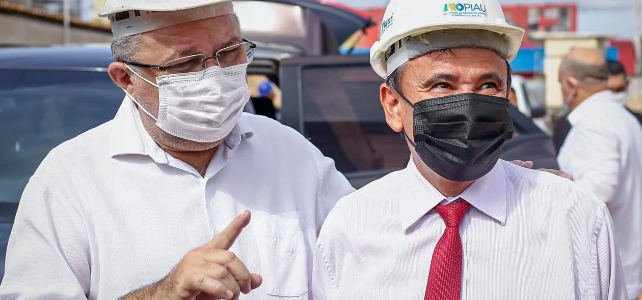 Florentino Neto e Wellington Dias