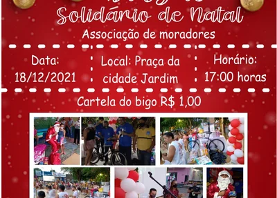 Foto de destaque do Bingão Solidário de Natal