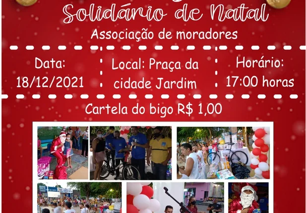 Foto de destaque do Bingão Solidário de Natal