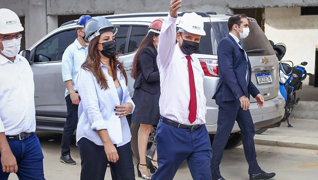 Governador Wellington Dias visita obra da nova maternidade