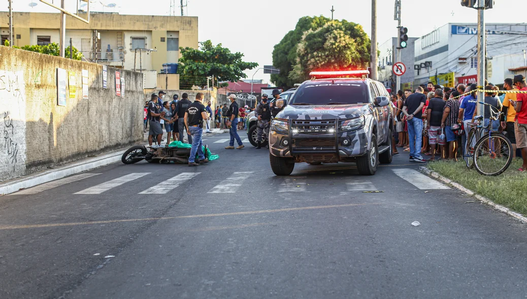 Homicídio aconteceu na Avenida Joaquim Nelson