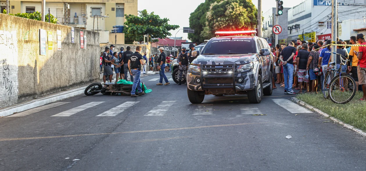 Homicídio aconteceu na Avenida Joaquim Nelson