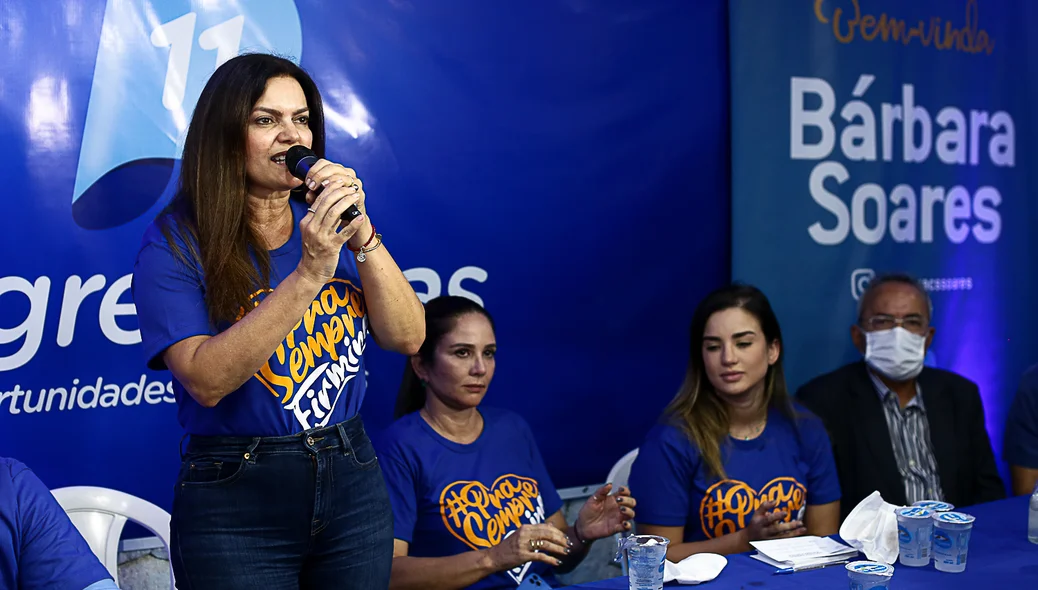 Iracema Portela falou durante solenidade