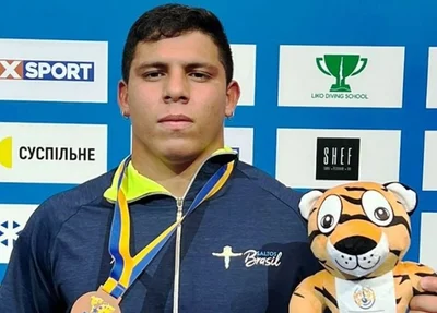 Kawan Pereira ganhou medalha de bronze no Campeonato Mundial Júnior de Saltos Ornamentais