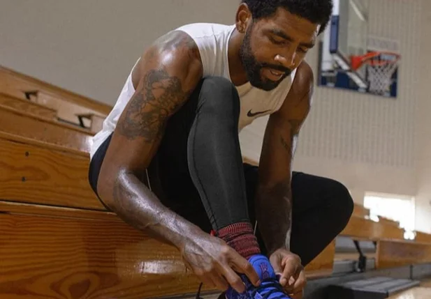 Kyrie Irving, armador do Brooklyn Nets.