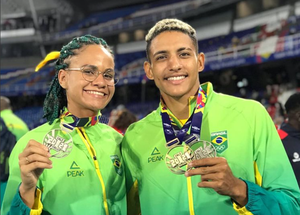 Letícia Lima e João Henrique Falcão.