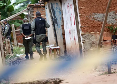 Local onde as vítimas foram executadas