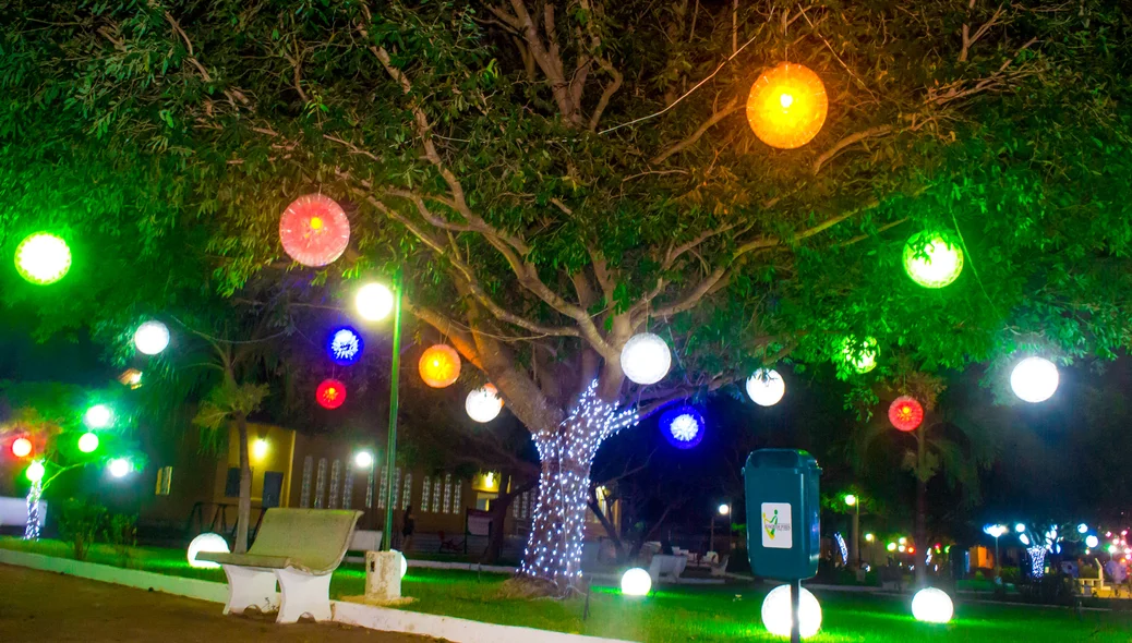 Luzes de Natal em Joaquim Pires