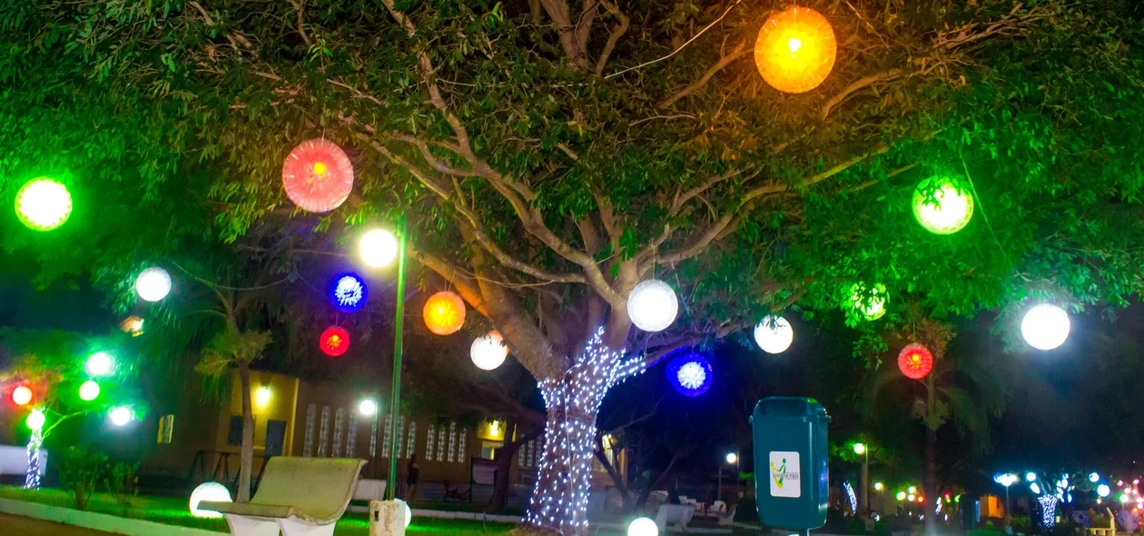 Luzes de Natal em Joaquim Pires