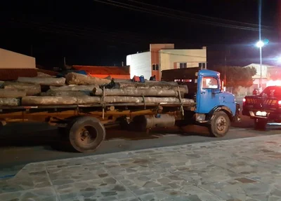 Material apreendida pela PRF-PI em Piracuruca