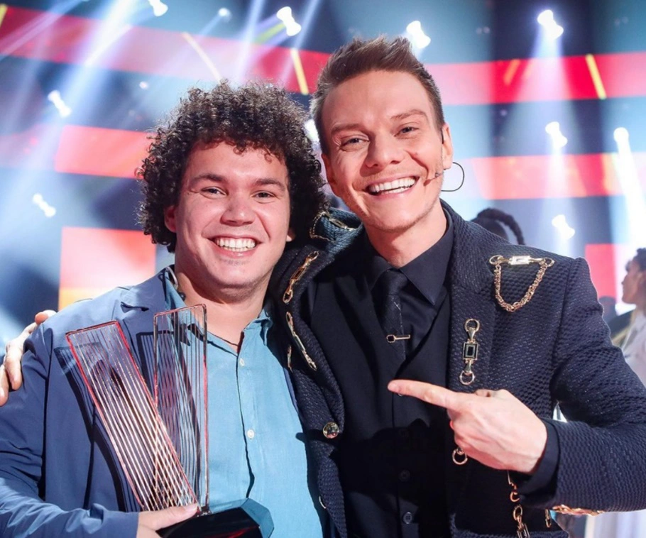 Michel Teló e Giuliano Eriston