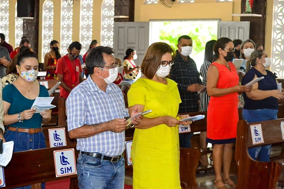 Missa em ação de graças em Joaquim Pires