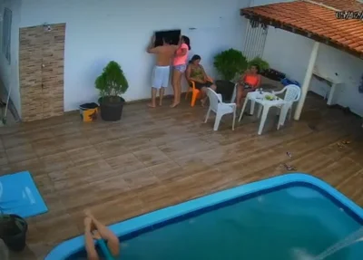 Momento do acidente