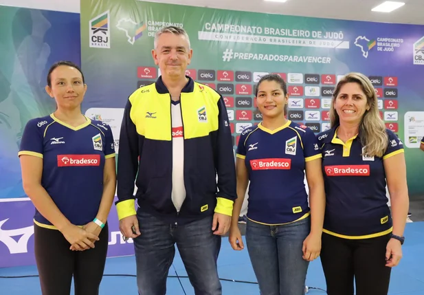 Nova comissão técnica da seleção brasileira de judô tem piauiense Sarah Menezes no comando do time feminino.