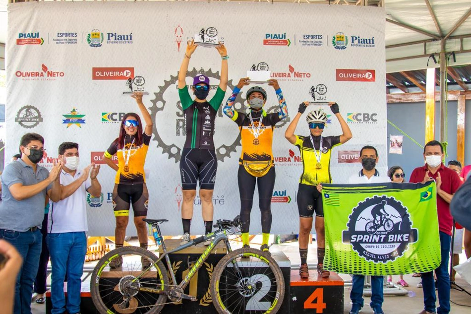 O evento contou com quase 200 ciclistas inscritos do Piauí