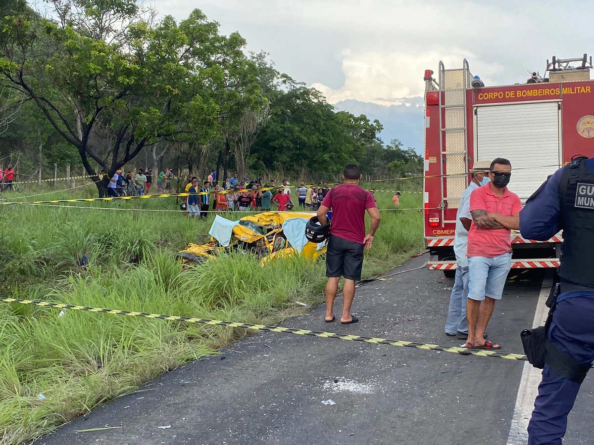 O fato aconteceu na BR 343 em Altos