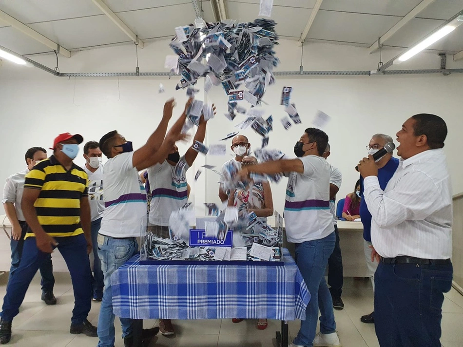 O sorteio aconteceu no último domingo