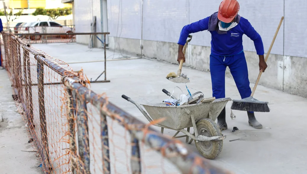 Obras da nova maternidade