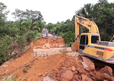 Obras na PI 247