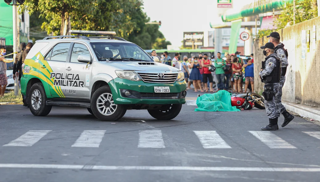 Polícia Militar esteve no local