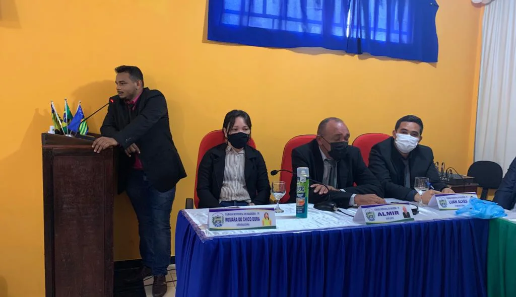 Posse de Pedro Filho como prefeito de Madeiro