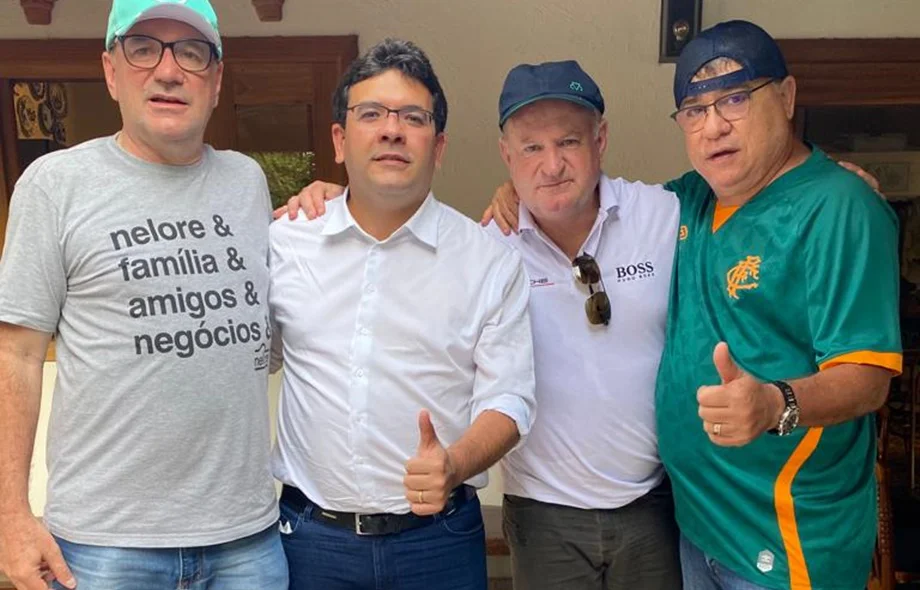 Rafael Fonteles marcou presença no almoço na Fazenda JM